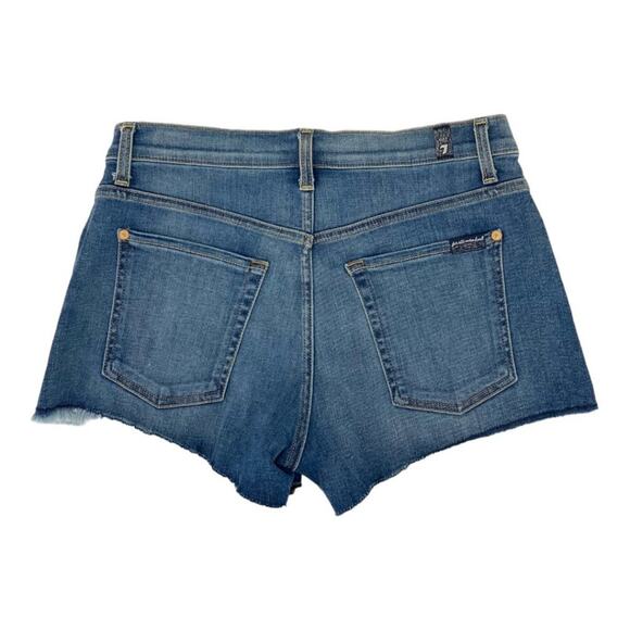 7 For All Mankind High Waist Vintage Short Size 29 NWOT $129 MSRP - Picture 7 of 7